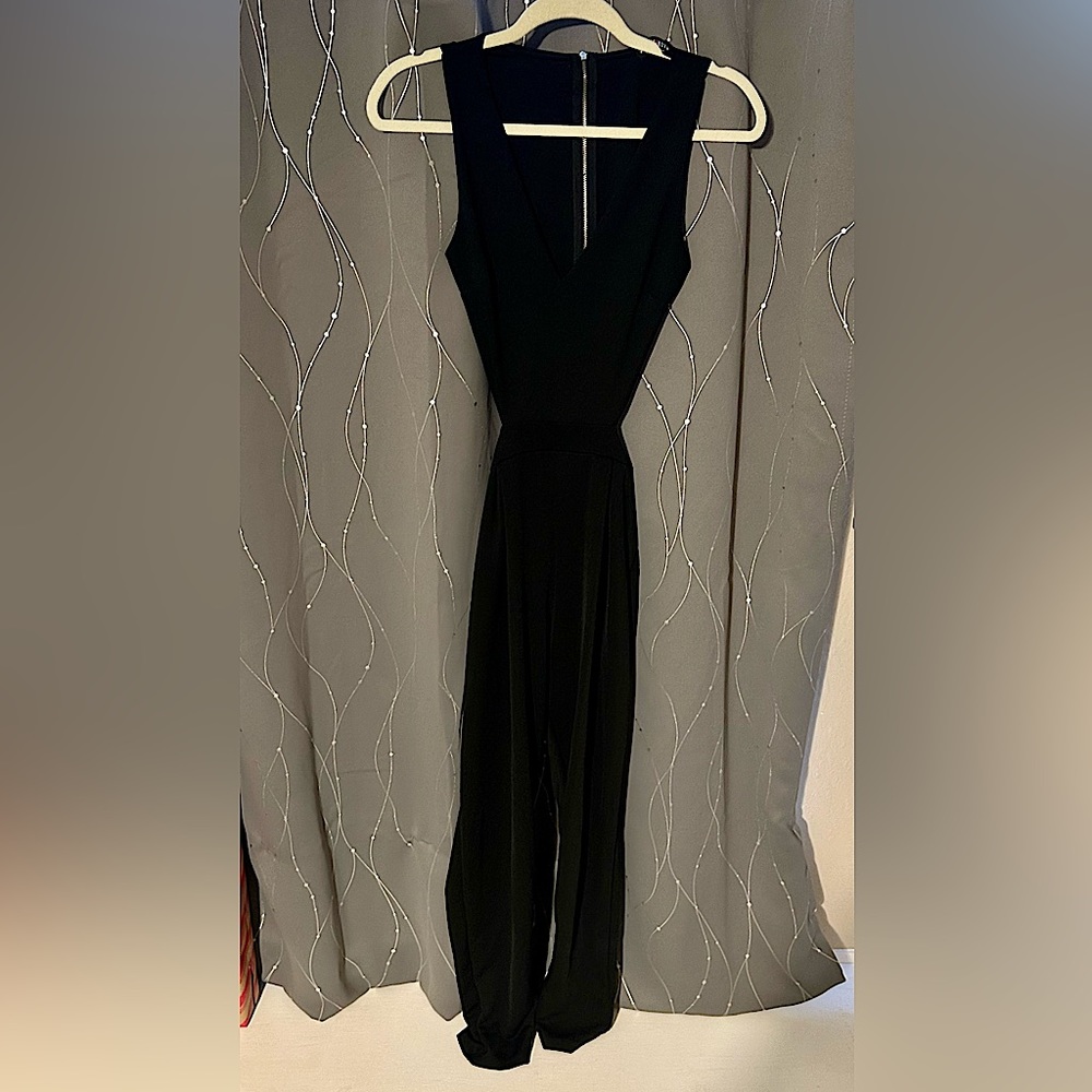 Fashion Nova Black Jumpsuit.